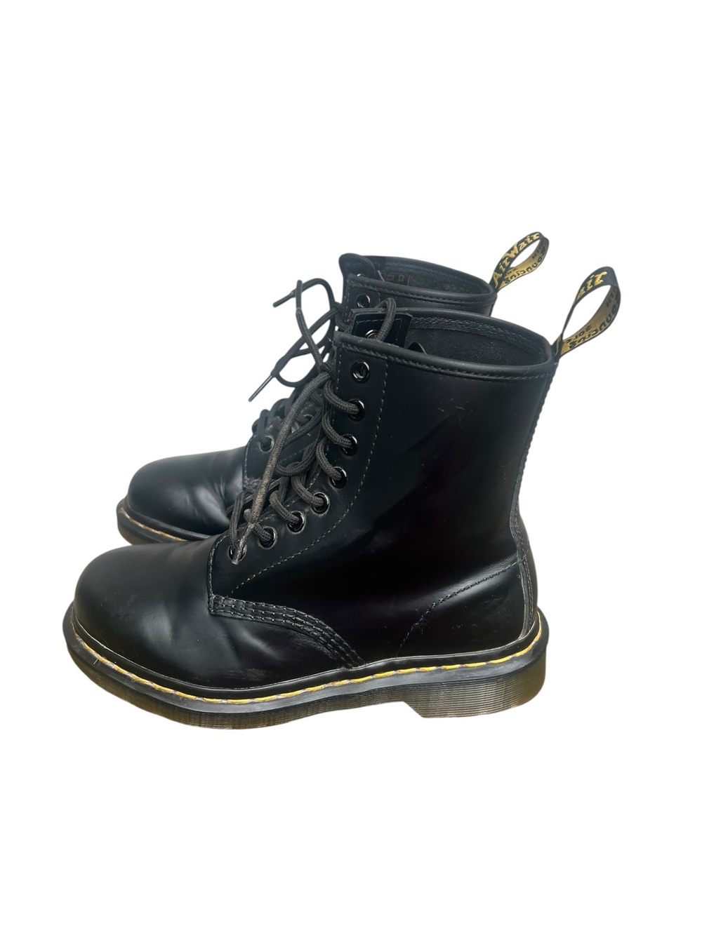 Dr. Martens Black Leather 1460 8 eye Lace-Up men or women’s Boots
